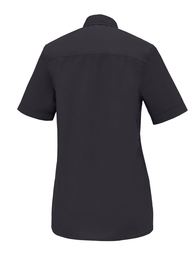 Tričká, pulóvre a košele: Servisná blúza e.s., krátky rukáv + čierna 1