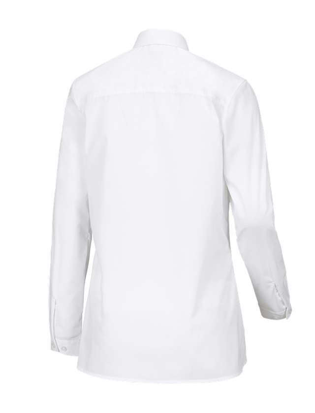 Tričká, pulóvre a košele: Servisná blúza e.s., dlhý rukáv + biela 1