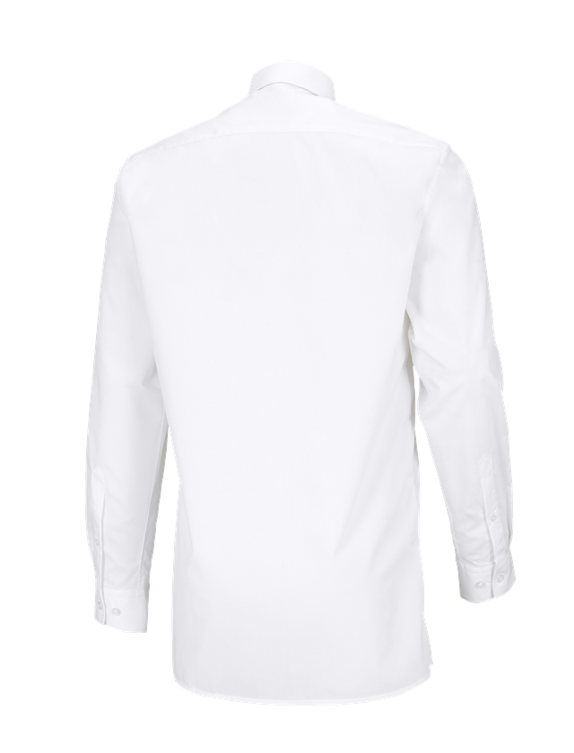 Tričká, pulóvre a košele: Servisná košeľa e.s. s dlhým rukávom + biela 1
