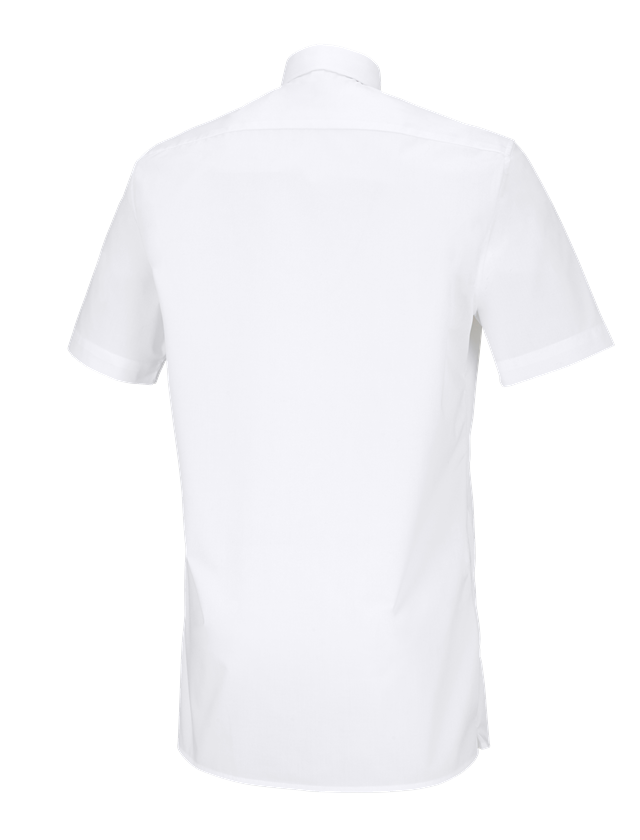 Tričká, pulóvre a košele: Servisná košeľa e.s., krátky rukáv + biela 1