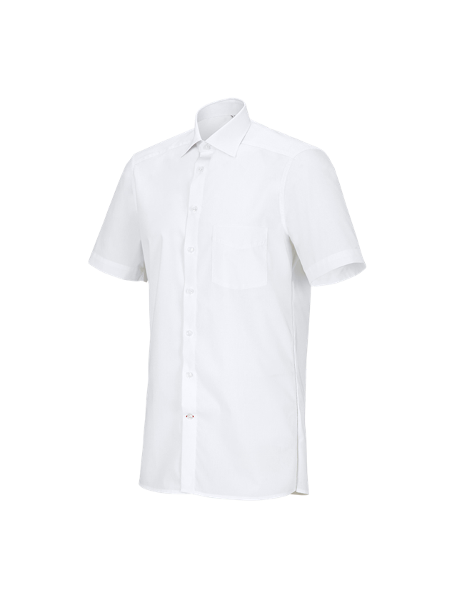 Tričká, pulóvre a košele: Servisná košeľa e.s., krátky rukáv + biela