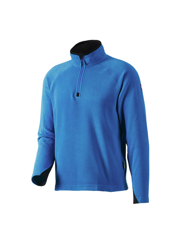 Studená: Mikroflísový sveter dryplexx® micro + enciánová modrá
