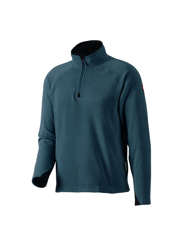Tričká, pulóvre a košele: Mikroflísový sveter dryplexx® micro + morská modrá 2