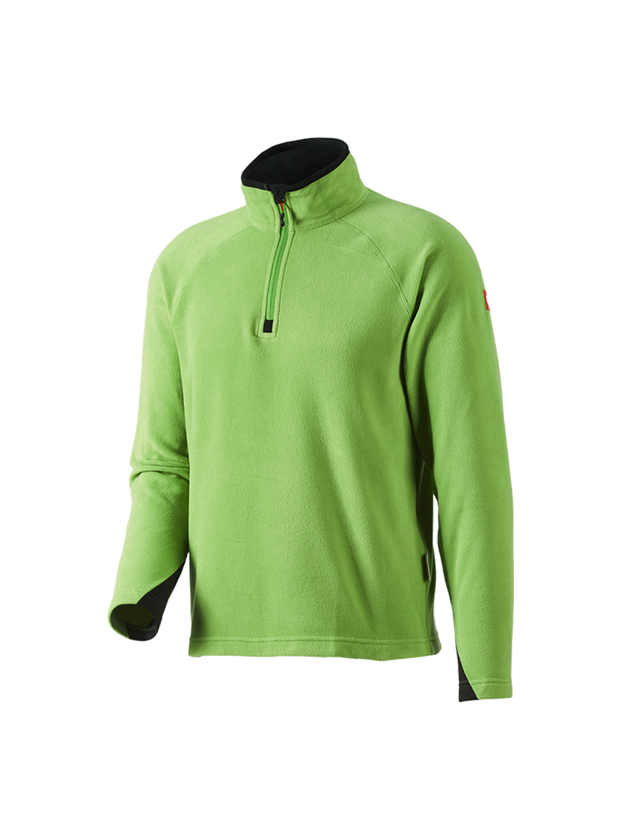 Inštalatér: Mikroflísový sveter dryplexx® micro + morská zelená