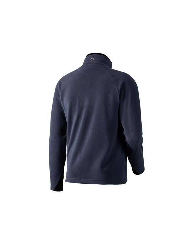 Studená: Mikroflísový sveter dryplexx® micro + tmavomodrá 3