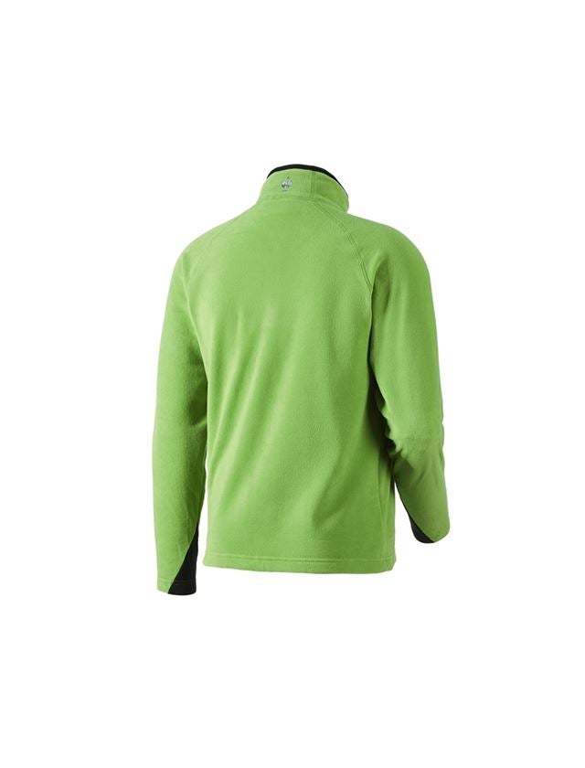 Lesníctvo / Poľnohospodárstvo: Mikroflísový sveter dryplexx® micro + morská zelená 1