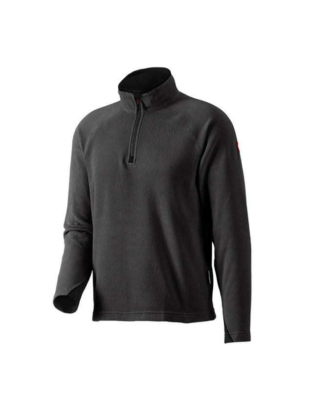 Tričká, pulóvre a košele: Mikroflísový sveter dryplexx® micro + čierna 2