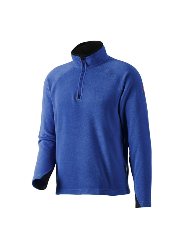 Studená: Mikroflísový sveter dryplexx® micro + nevadzovo modrá