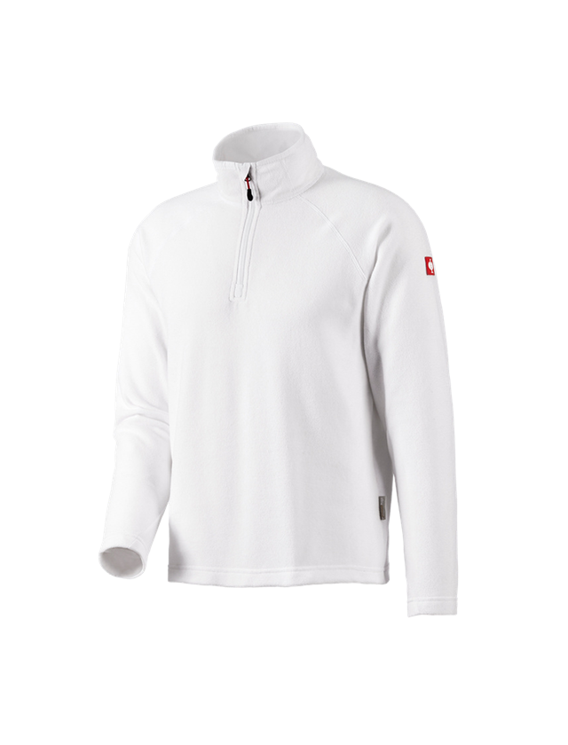 Tričká, pulóvre a košele: Mikroflísový sveter dryplexx® micro + biela