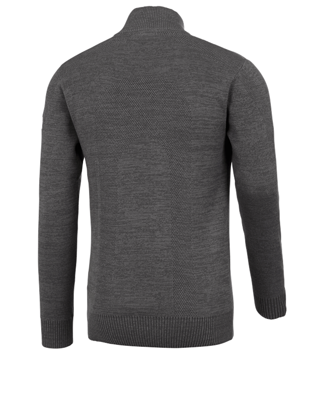 Tričká, pulóvre a košele: Úpletový sveter e.s. + titánová melanž 2