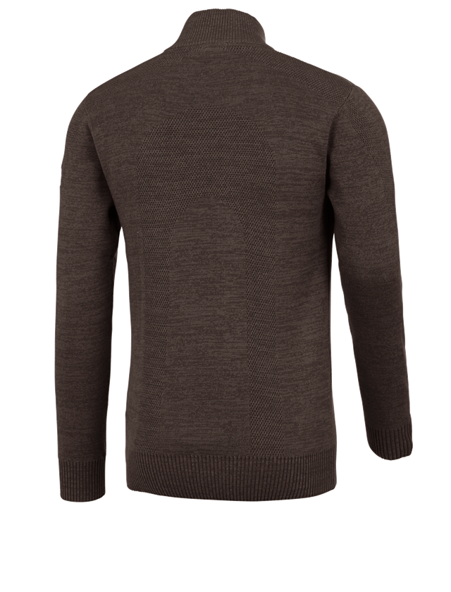 Tričká, pulóvre a košele: Úpletový sveter e.s. + kôra melanž 1