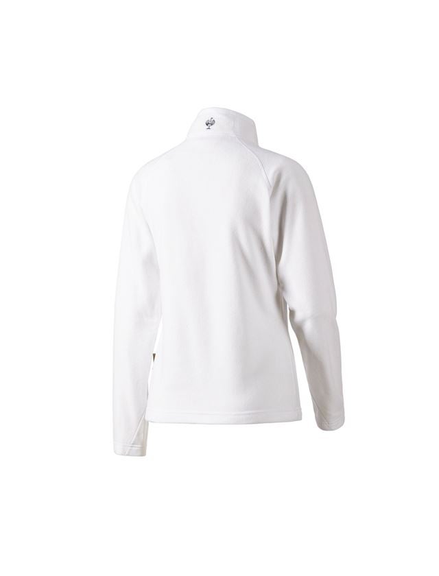 Tričká, pulóvre a košele: Dámsky mikroflísový sveter dryplexx® micro + biela 1