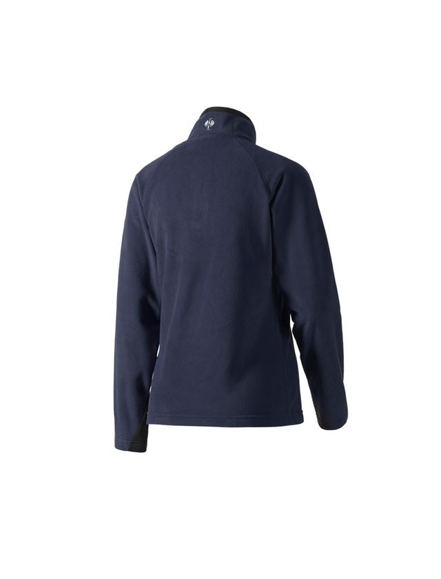 Tričká, pulóvre a košele: Dámsky mikroflísový sveter dryplexx® micro + tmavomodrá 3
