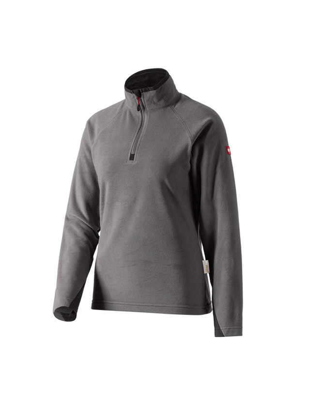 Tričká, pulóvre a košele: Dámsky mikroflísový sveter dryplexx® micro + antracitová 1