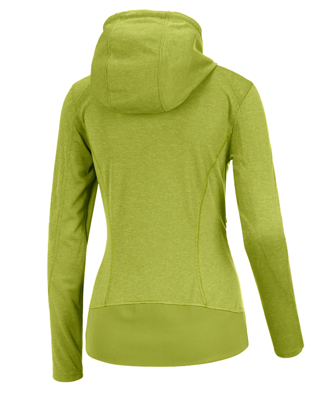 Tričká, pulóvre a košele: Funkčná bunda s kapucňou e.s. stripe, dámska + májová zelená 1