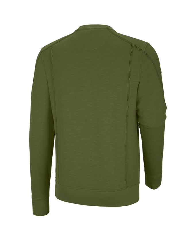 Tričká, pulóvre a košele: Mikina cotton slub e.s.roughtough + lesná 1