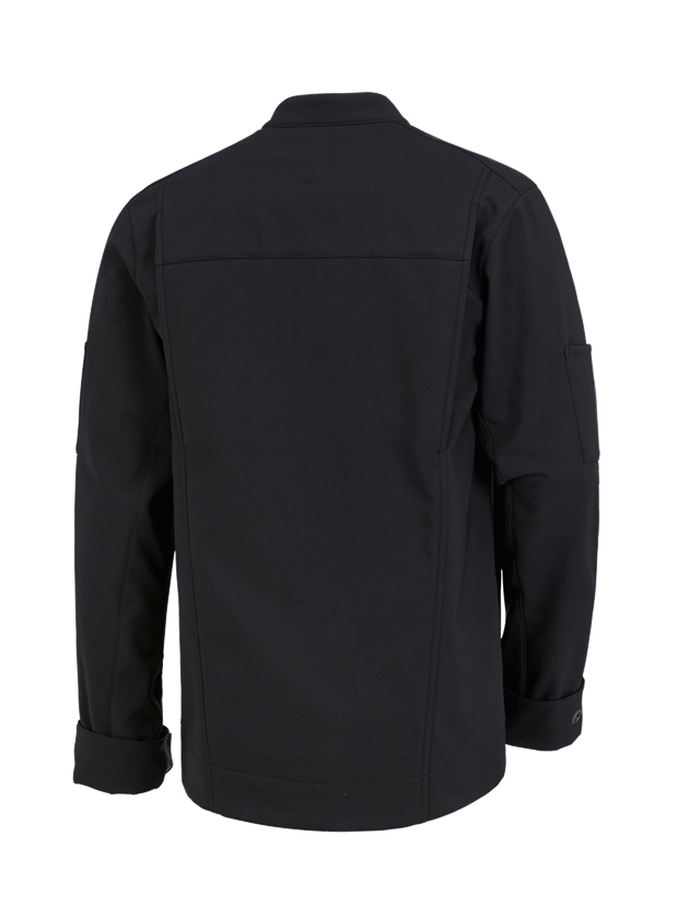Pracovné bundy: Softshellová bunda e.s.fusion, pánska + čierna 1