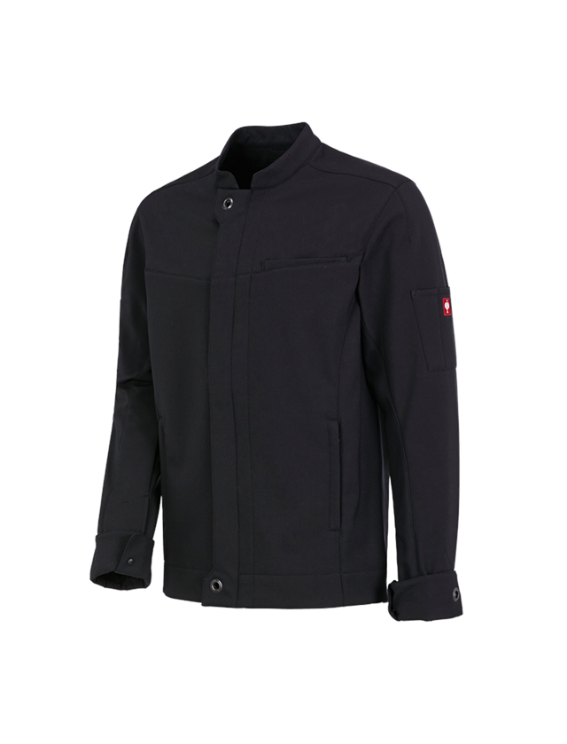 Tričká, pulóvre a košele: Softshellová bunda e.s.fusion, pánska + čierna