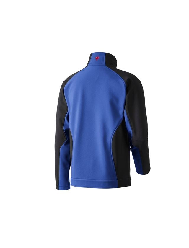 Pracovné bundy: Softshellová bunda dryplexx® softlight + nevadzovo modrá/čierna 3