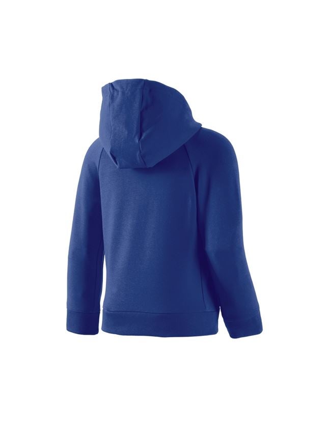 Tričká, pulóvre a košele: Tepláková mikina s kapucňou e.s. cotton stretch, d + nevadzovo modrá 3
