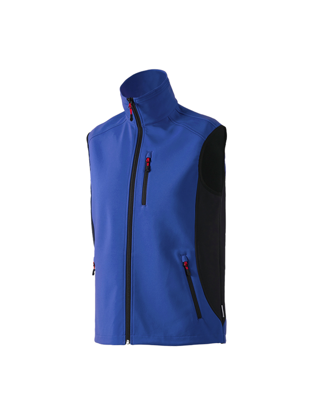 Vesty: Softshellová vesta dryplexx® softlight + nevadzovo modrá/čierna 3