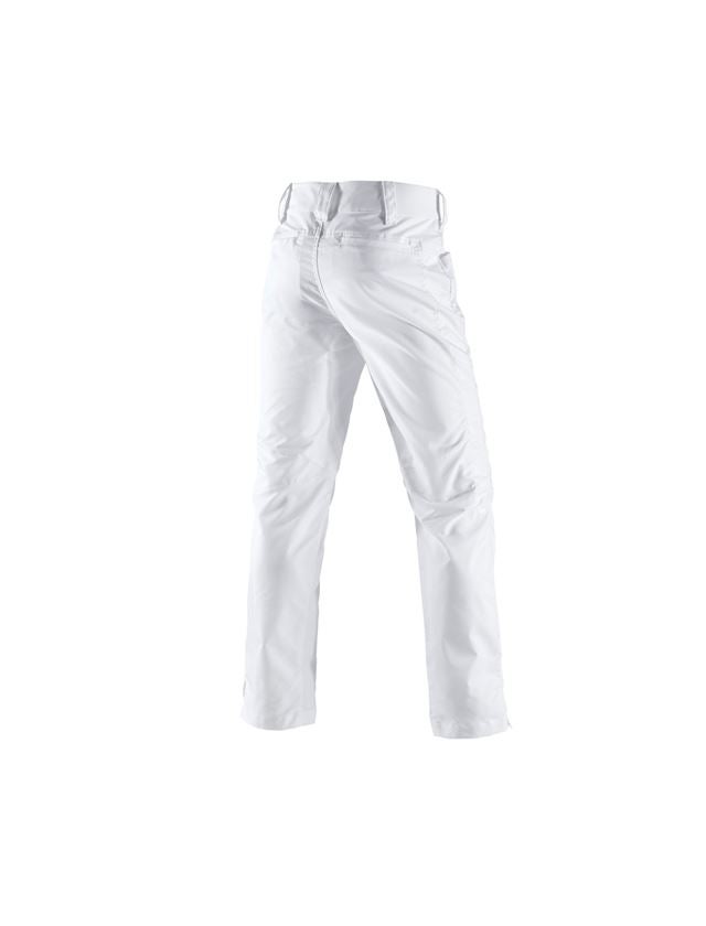 Témy: Pracovné nohavice e.s. base, pánske + biela 1