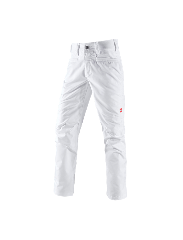 Pracovné nohavice: Pracovné nohavice e.s. base, pánske + biela