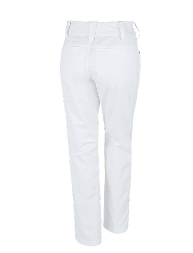 Pracovné nohavice: Pracovné nohavice e.s. base, dámske + biela 1