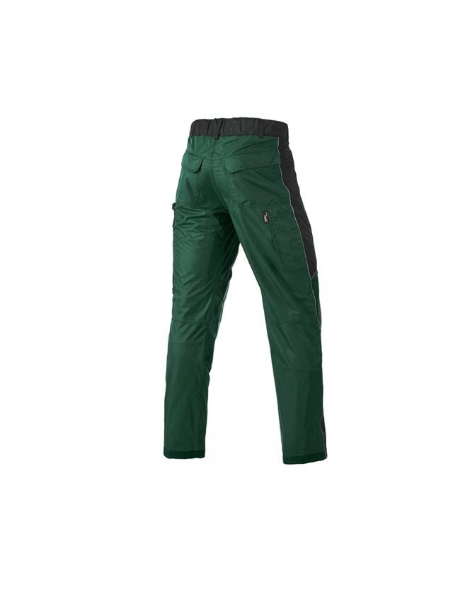 Pracovné nohavice: Funkčné nohavice do pása e.s.prestige + zelená/čierna 3
