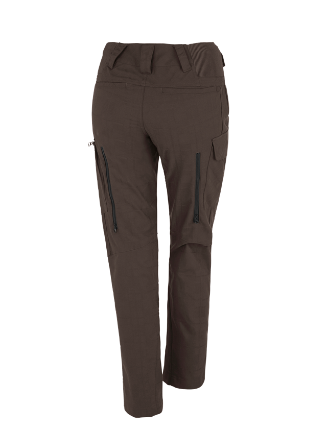 Pracovné nohavice: Pracovné nohavice e.s. pocket, dámske + gaštanová 1