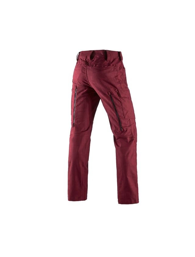 Pracovné nohavice: Pracovné nohavice e.s. pocket, pánske + rubínová 1