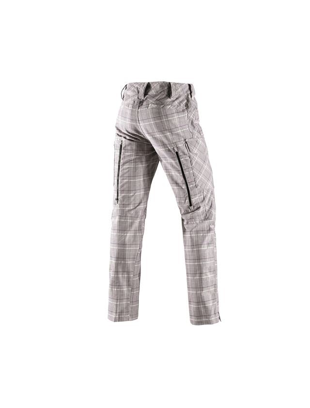 Pracovné nohavice: Pracovné nohavice e.s. pocket, pánske + gaštanová/biela 1