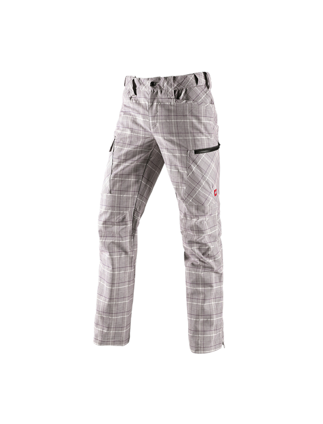 Pracovné nohavice: Pracovné nohavice e.s. pocket, pánske + gaštanová/biela