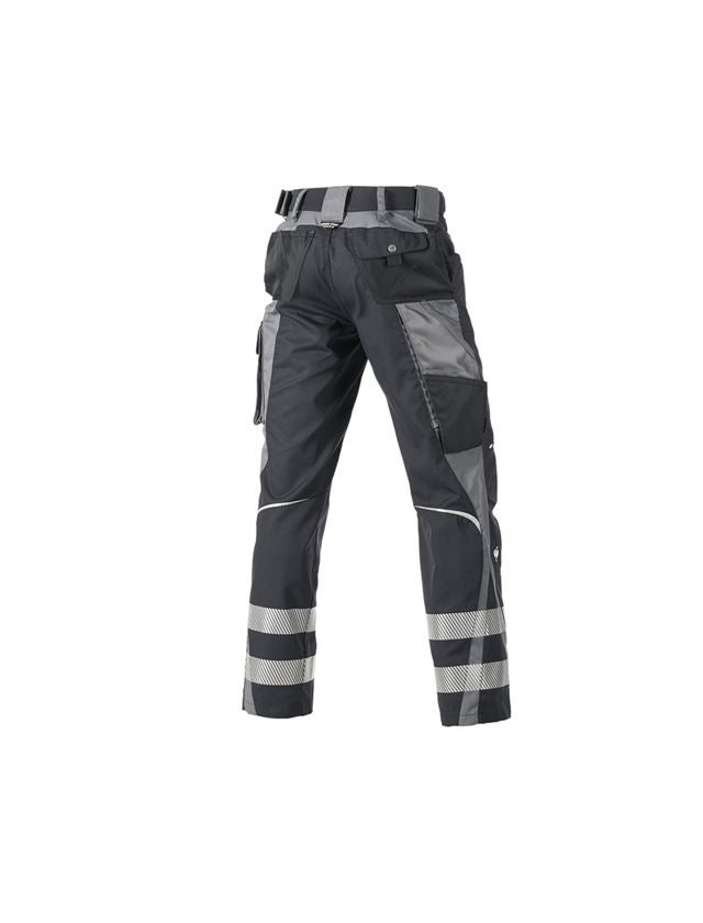 Pracovné nohavice: Nohavice do pása Secure + grafitová/cementová 1