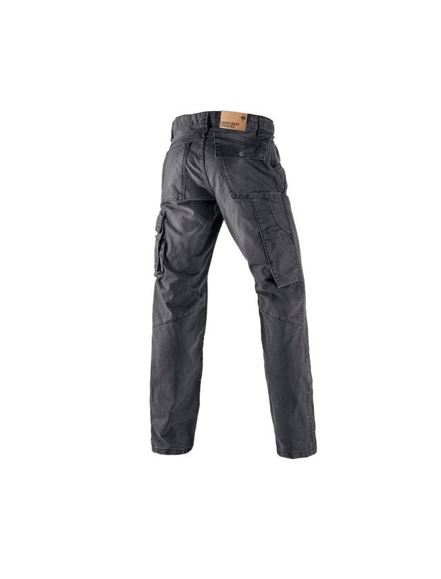 Pracovné nohavice: Pracovné džínsy e.s. + grafitová 1