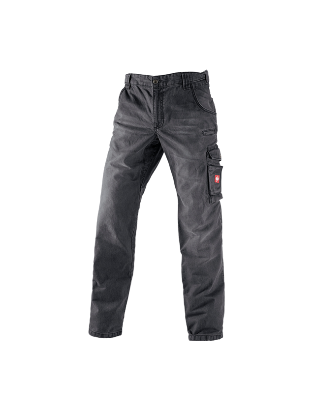 Pracovné nohavice: Pracovné džínsy e.s. + grafitová