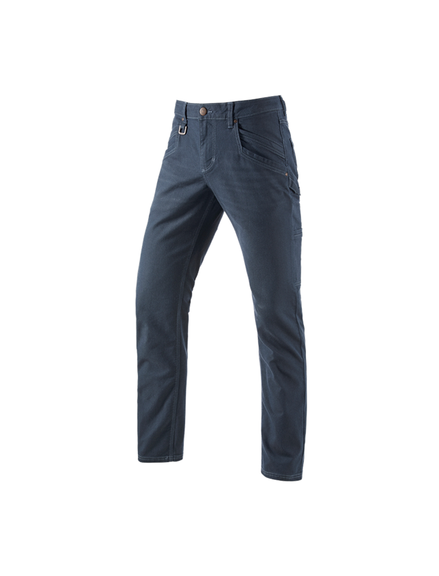 Inštalatér: Nohavice s viacerými vreckami e.s.vintage + arktická modrá 2