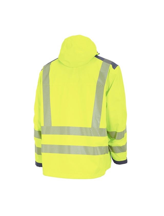 Pracovné bundy: Reflexná ochranná funkčná bunda e.s.prestige + výstražná žltá/sivá 2