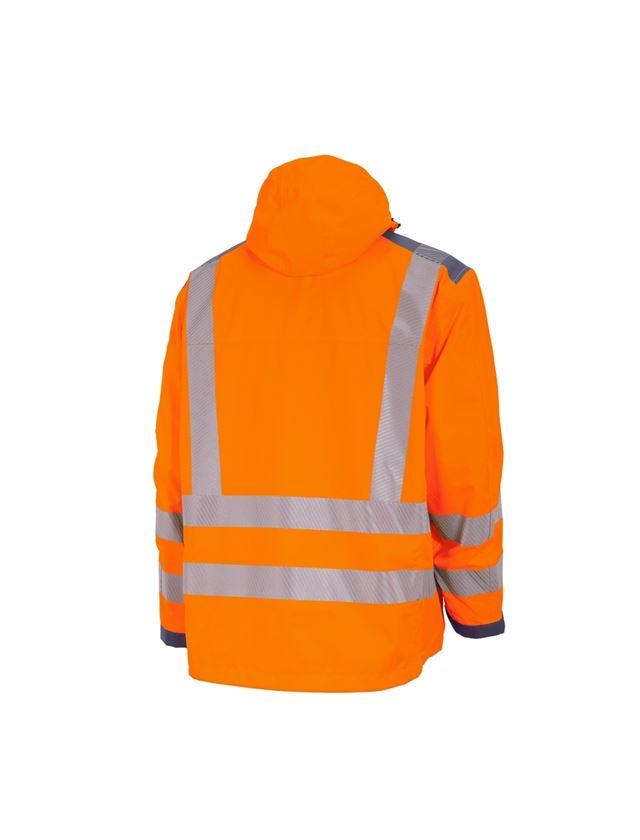 Témy: Reflexná ochranná funkčná bunda e.s.prestige + výstražná oranžová/sivá 2