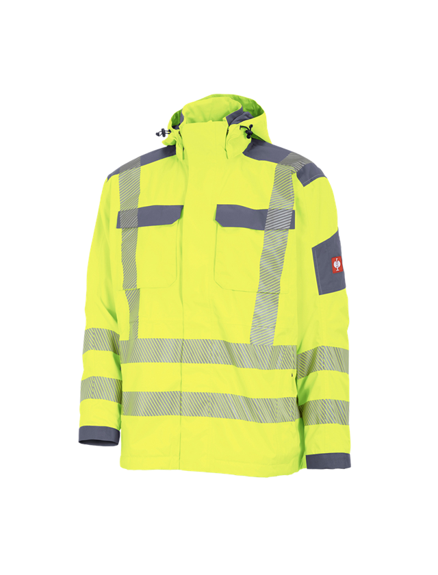 Pracovné bundy: Reflexná ochranná funkčná bunda e.s.prestige + výstražná žltá/sivá 1