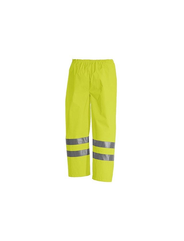 Pracovné nohavice: STONEKIT Reflexné ochranné nohavice do pása + výstražná žltá