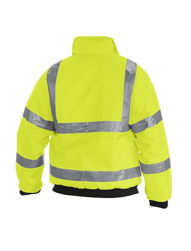 Pracovné bundy: Reflexná ochranná pilotná bunda STONEKIT + výstražná žltá 1