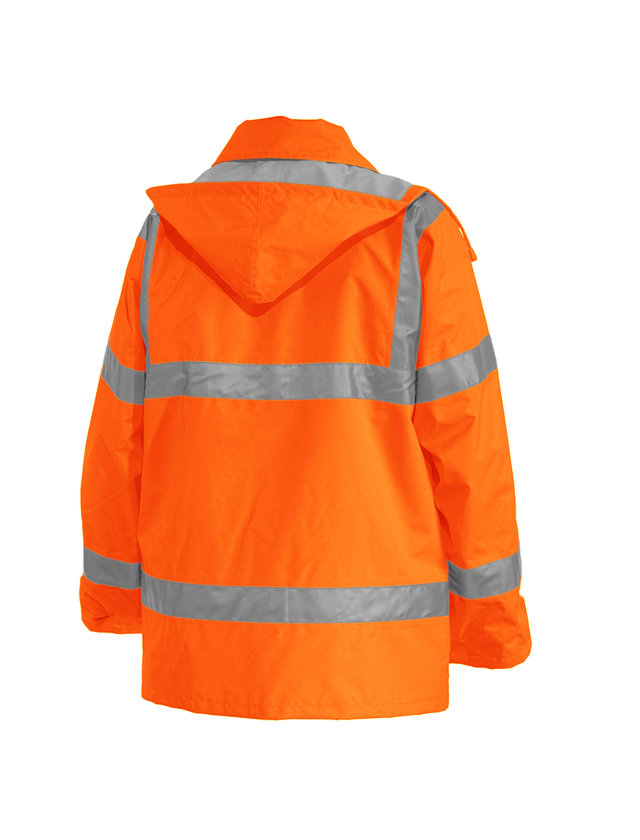 Pracovné bundy: Reflexná ochranná bunda 4 v 1 STONEKIT + výstražná oranžová 1