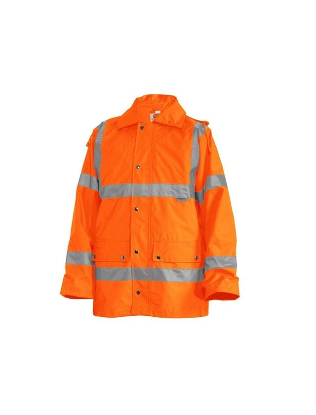 Pracovné bundy: Reflexná ochranná bunda 4 v 1 STONEKIT + výstražná oranžová