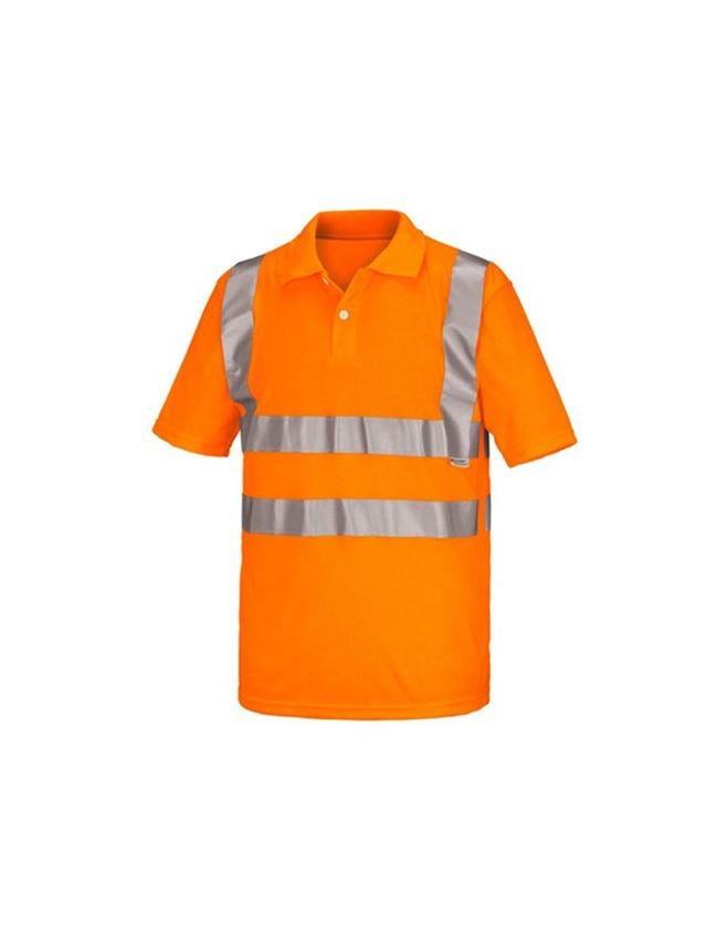 Témy: Reflexné ochranné polo tričko STONEKIT + výstražná oranžová