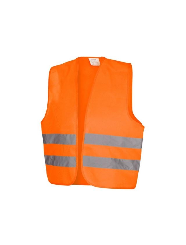 Vesty: Reflexná ochranná vesta Basic STONEKIT + výstražná oranžová