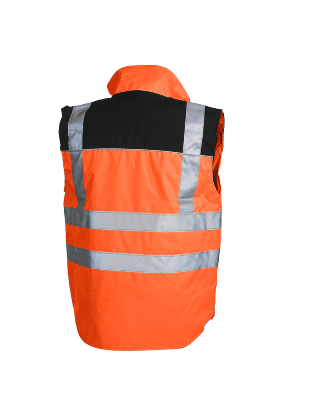 Vesty: Reflexná ochranná vesta e.s.image + výstražná oranžová 1