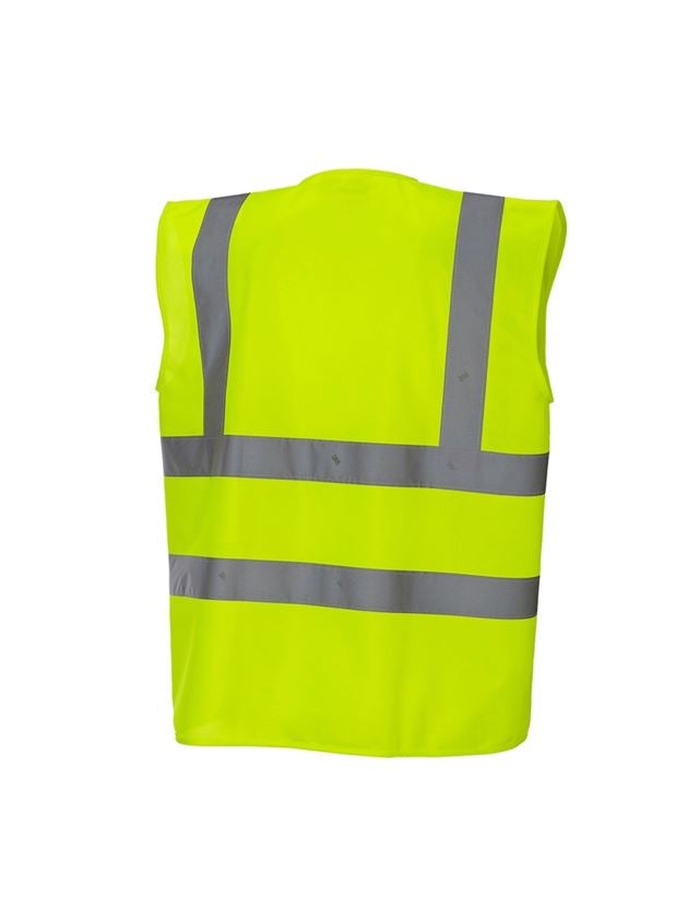 Vesty: Reflexná ochranná vesta STONEKIT s vreckom + výstražná žltá 1