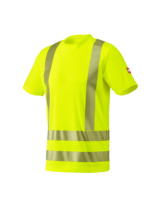 Tričká, pulóvre a košele: Reflexné ochranné funkčné tričko e.s. + výstražná žltá