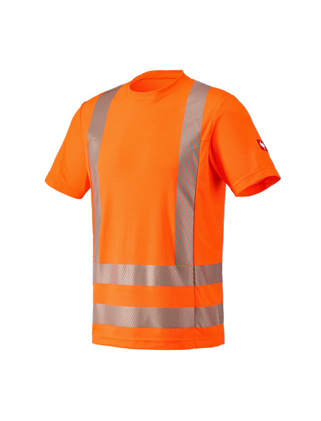 Tričká, pulóvre a košele: Reflexné ochranné funkčné tričko e.s. + výstražná oranžová